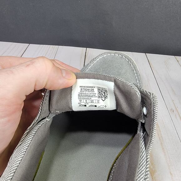 Sperry Mens Outer Banks Boat Shoes, Grey, size 13. - Picture 6 of 7